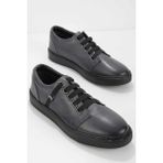 Bambi E019020016 Gri Leather Erkek Sneaker