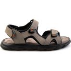 Bambi E05078102501 Gri Leather Erkek Sandalet