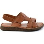 Bambi E05433010643 Taba Leather Erkek Sandalet