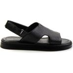 Bambi E05557240643 Siyah Leather Erkek Sandalet