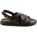 Bambi E05863955543 Kahve Leather Erkek Sandalet