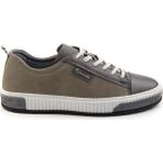 Bambi Gri Leather Erkek Sneaker E01018033543