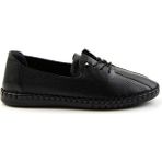 Bambi K01028130503 Siyah Leather Kadın Casual Ayakkabı