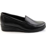 Bambi K01087230203 Siyah Leather Kadın Casual Ayakkabı