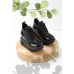 Bambi K01313000267 Siyah Paraşüt Kadın Sneaker
