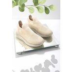 Bambi K01703102782 Bej Triko Kadın Sneaker