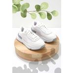 Bambi K01991016067 Beyaz Lila Paraşüt Kadın Sneaker