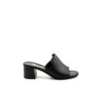 Bambi K04040012203 Siyah Leather Kadın Terlik
