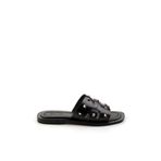 Bambi K04826076103 Siyah Leather Kadın Terlik