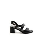 Bambi K05040005903 Siyah Leather Kadın Sandalet