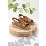 Bambi K05281203003 Taba Leather Kadın Sandalet