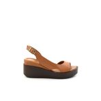 Bambi K05359032503 Taba Leather Kadın Sandalet