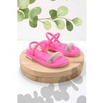 Bambi K05362028238 Fuşya Saten Kadın Sandalet