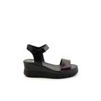 Bambi K05465048503 Siyah Leather Kadın Sandalet
