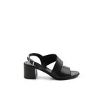 Bambi K05586222403 Siyah Leather Kadın Klasik Topuklu Ayakkabı