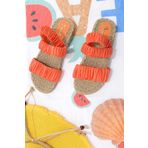 Bambi K05682020167 Turuncu Kadın Sandalet
