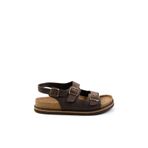 Bambi Kahve Leather Erkek Sandalet 03