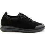 Bambi Lacivert Leather Erkek Sneaker E01084240802 - Siyah