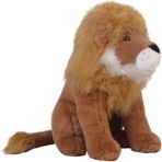 Bambi Oturan Aslan Kahve Peluş 50 cm - Hayvan