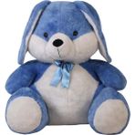 Bambi Peluş Tavşan Küçük Boy Mavi Peluş 45 cm - Hayvan