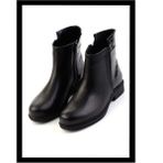 Bambi Siyah Deri Kadın Bot & Bootie K02586307003