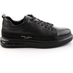 Bambi Siyah Hakiki Deri Erkek Sneaker E01080226343