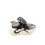 Bambi Siyah Hakiki Deri Kadın Sneaker K01480005303