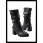 Bambi Siyah Kadın Bot & Bootie K02824243009