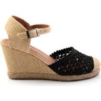 Bambi Siyah Kadın Espadril K01874414028