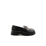 Bambi Siyah Kadın Loafer Ayakkabı K01997010609