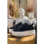 Bambi Siyah Kadın Sneaker K01791008009