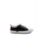 Bambi Siyah Leather Kadın Sneaker K01465065403
