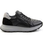 Bambi Siyah Napa Deri Erkek Sneaker E01347071943