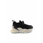 Bambi Siyah Siyah Leather Kadın Sneaker K01480004903