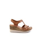 Bambi Taba Leather Kadın Sandalet K05552600003