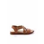 Bambi Taba Leather Kadın Sandalet K05724660103
