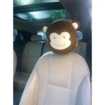 Bambi Toys 25 cm Silikon Maymun Figürlü Oto Yastık