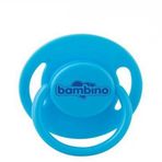 Bambino 6-18 Ay Yumuşak Kenarlı Si̇li̇kon Ki̇raz Uçlu Zi̇nci̇rli̇ Emzi̇k Mavi̇