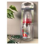 Bambino B011 Kırmızı 125 ml Cam Biberon