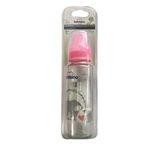 Bambino B012 Pembe 225 ml Fil Figürlü Cam Biberon