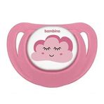 Bambino Desenli Fit 6-18 Ay Pembe Damaklı Emzik
