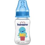 Bambino Düz PP 150 ml Mavi Biberon