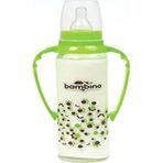 Bambino Kulplu Yeşil 125 ml Cam Biberon