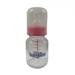 Bambino T-013 100 ml Pembe Desenli Cam Biberon