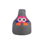 BAMBİTOYS Baykuş Armut Koltuk Gri Imperteks 67*60*25 Cm ( Çocuk Için Uygundur )