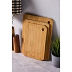 Bamboo 3 Lü Kesme Tahtası - Siyah - Kahverengi