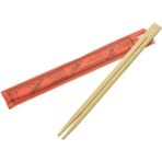 Bamboo Chopstick Çin Çubuğu Bambu Kılıflı 24 cm 10 Adet