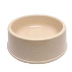 Bamboo Krem 13 cm Kedi Mama Kabı