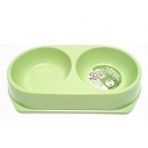 Bamboo Yeşil 250 ML İkili Mama ve Su Kabı BO-3099Z x 2