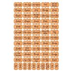 Bambu 107 Adet Baharat-bakliyat-kuruyemiş Kavanoz Etiketi-sticker